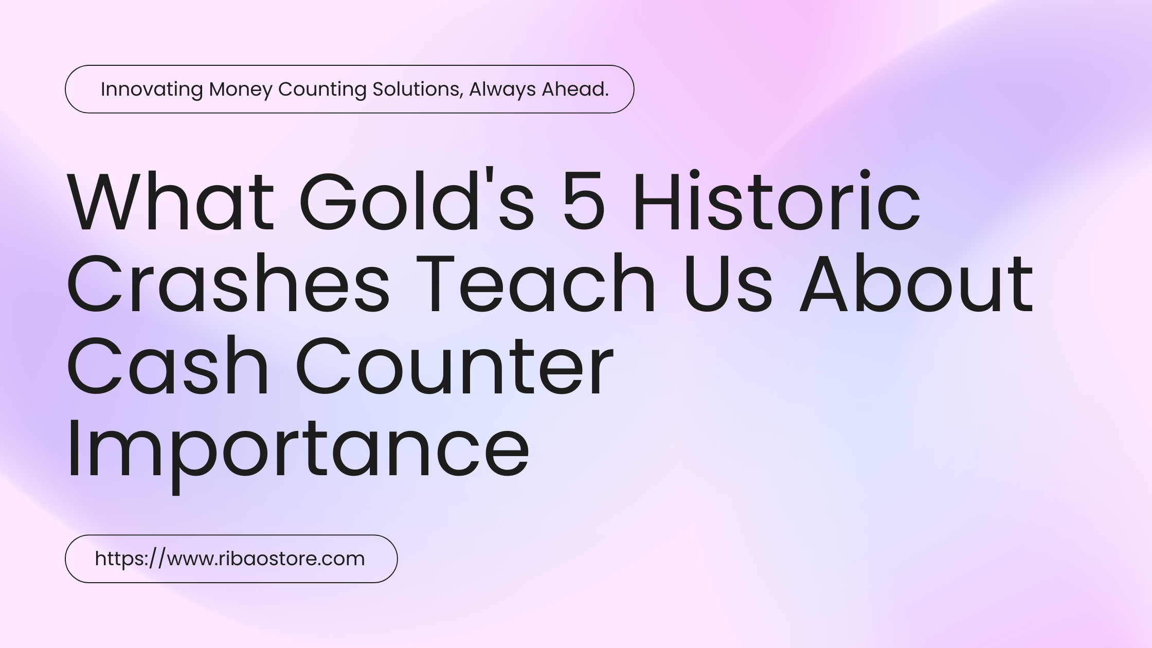 What Gold's 5 Historic Crashes Teach Us About Cash Counter Importance