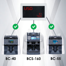 External Display For Money Counter &amp; Sorter BC-40,BC-55, BCS -160
