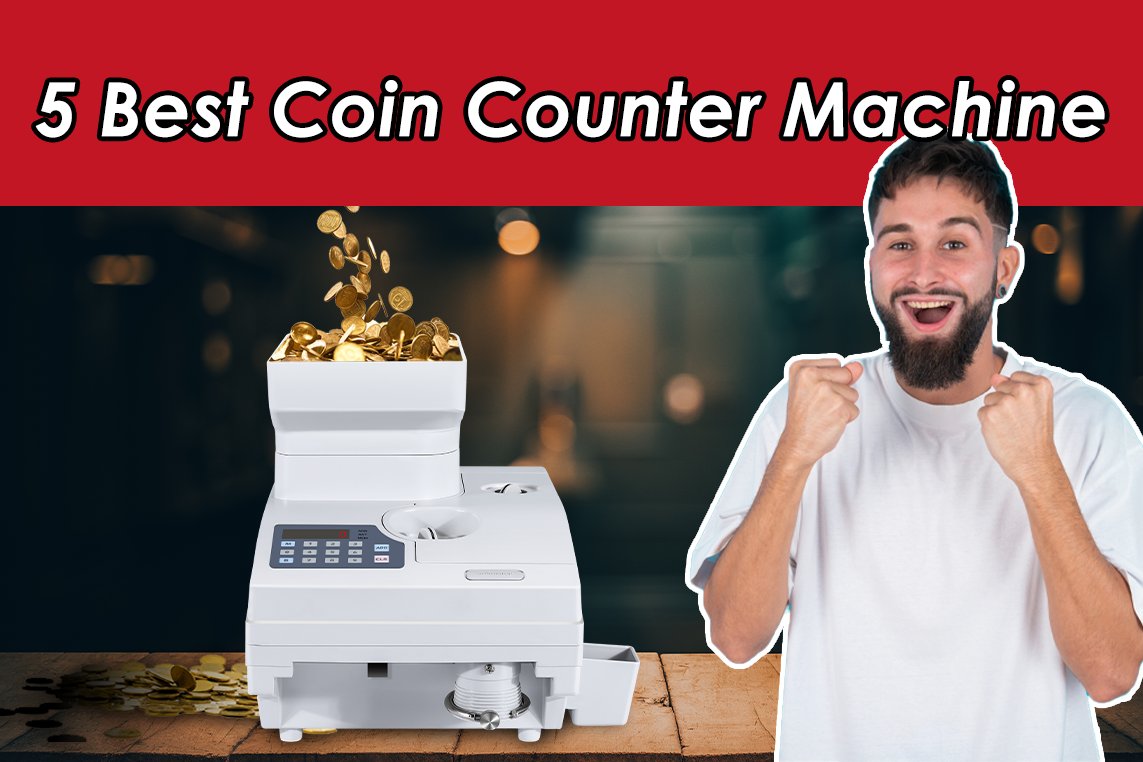 Royal Coin Counter and Sorter with Paper Coin Wrappers 