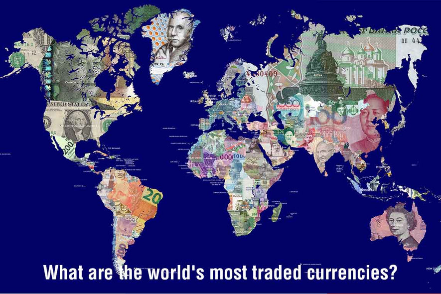 What are the world's most common traded currencies?