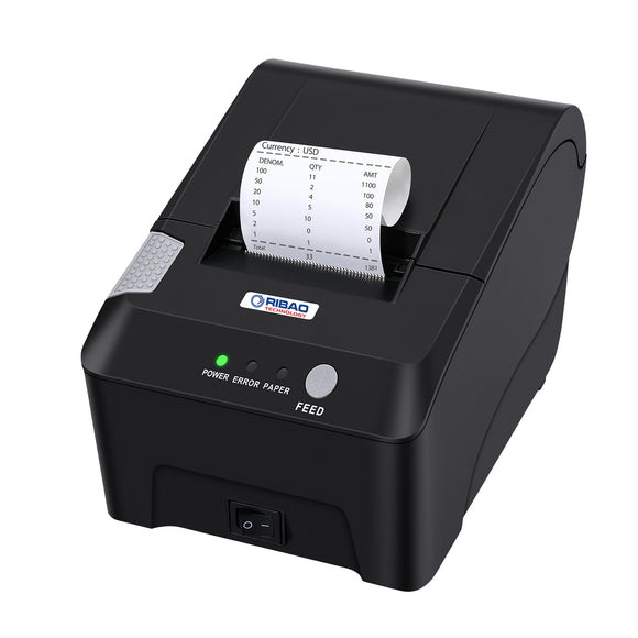 Impresora térmica para contadores de billetes mixtos, clasificadores de billetes y clasificadores de monedas, BC-40, BC-55, BCS-160