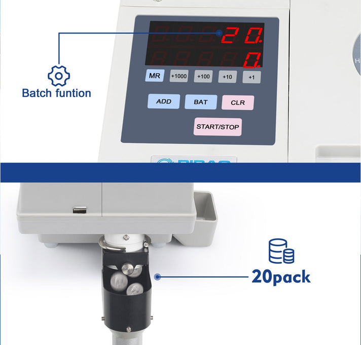 Portable High Speed Coin Counter CS-10S (refurbished, like new)