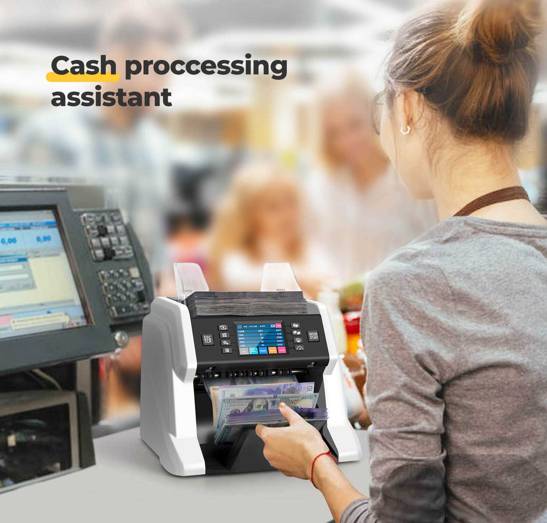 boost cashier work