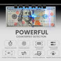 Compteur De Billets Ribao BC-40 - 4 Devises (EUR, GBP, USD, CHF), Détection Contrefaçon, Interface Italienne - 12