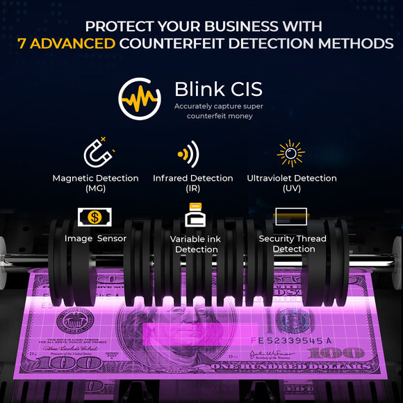 Refurbished Like New Mixed Denomination Bill Counter MC-40