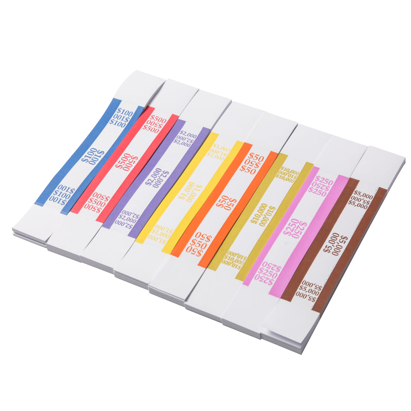 662 Wrapper Pack of Money Band Bundles for Bill Wrappers