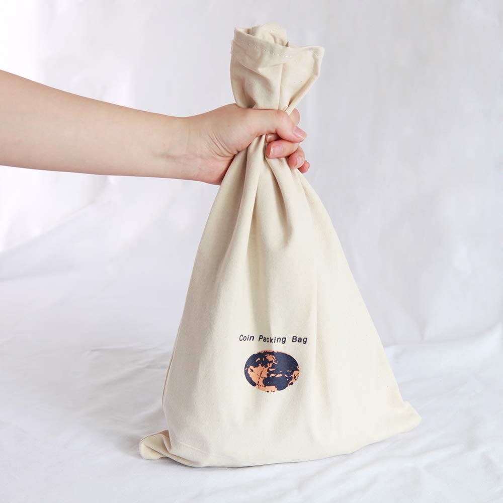 Canvas Coin Bag (12 Pack) - RIBAO TECHNOLOGY