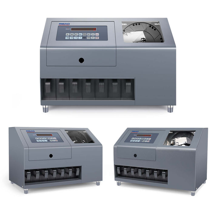Máquina clasificadora de monedas de grado empresarial Ribao CS-600B