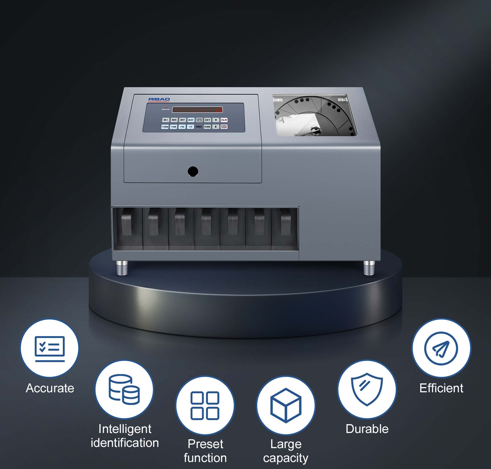 Ribao money counting machine for your business efficiency