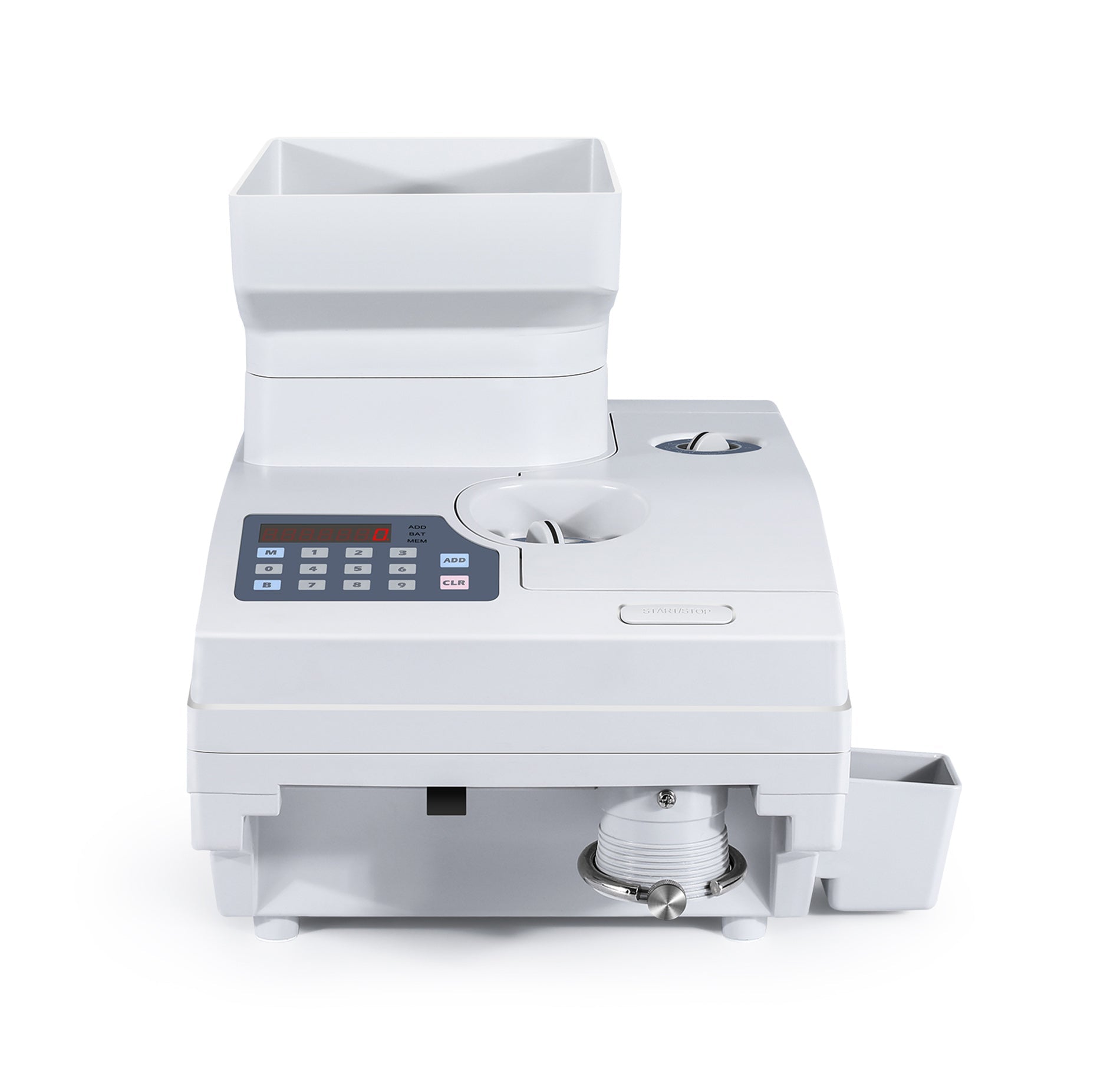 Ribao CS-610S+PRO Bank Grade Coin Sorter Coin Counter and Wrapper