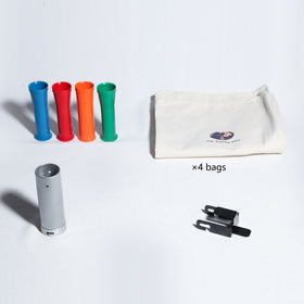Juego de tubos de monedas RIBAO para clasificadores de monedas CS-600B, CS-610S+Pro, CS-211 (CTA-003)