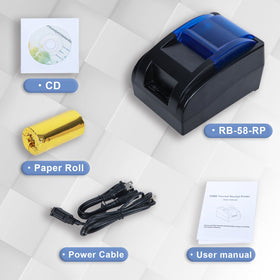 Impresora térmica para contadores de billetes mixtos, clasificadores de billetes y clasificadores de monedas, BC-40, BC-55, BCS-160