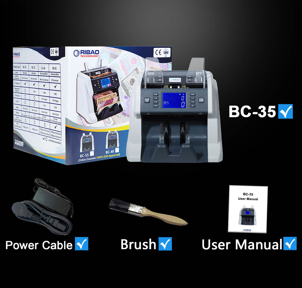 High Speed Money Counter BC-35 - RIBAO TECHNOLOGY