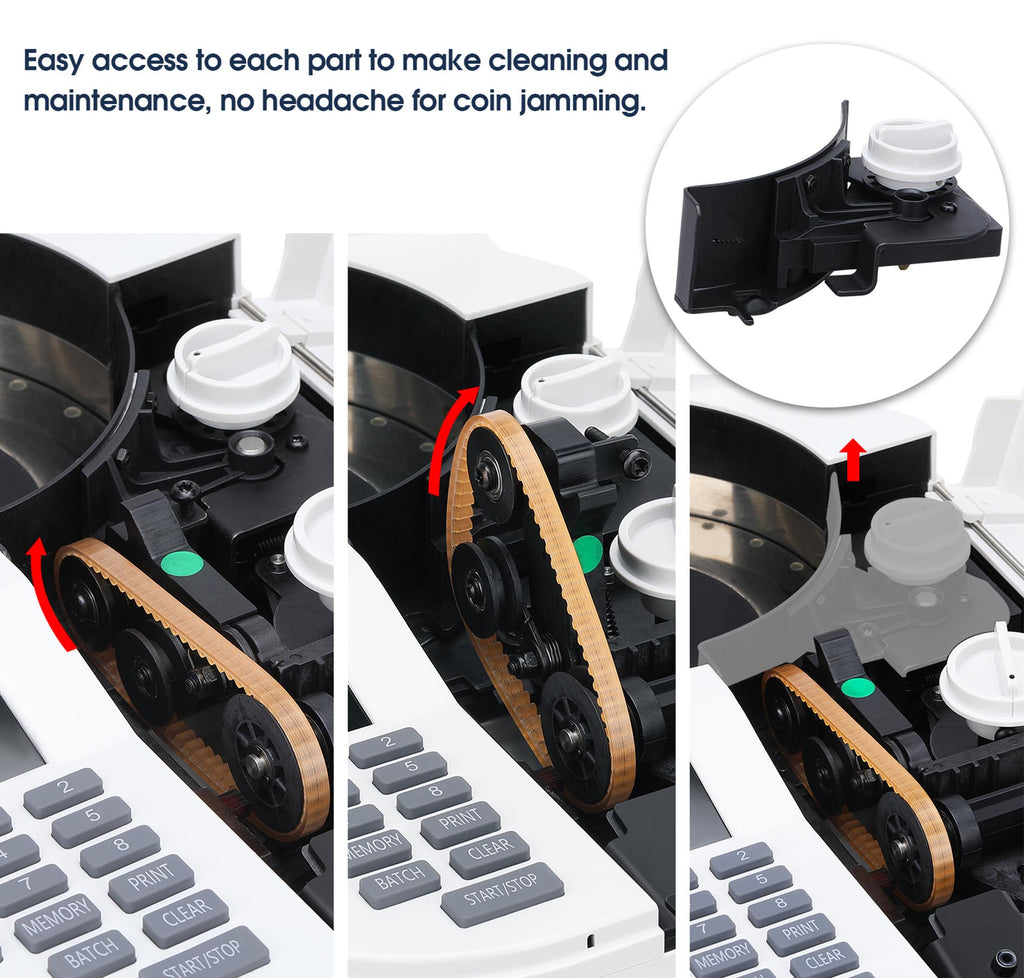 Premium Portable Coin Counter HCS-25 - RIBAO TECHNOLOGY